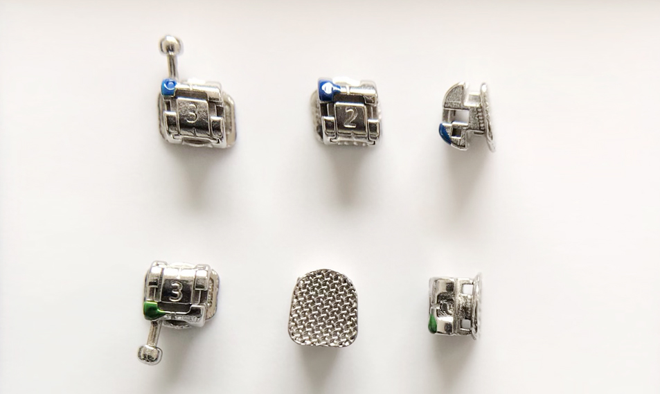 MIM Auxiliary Tubes Metal Self-ligating Bracket - Image 2